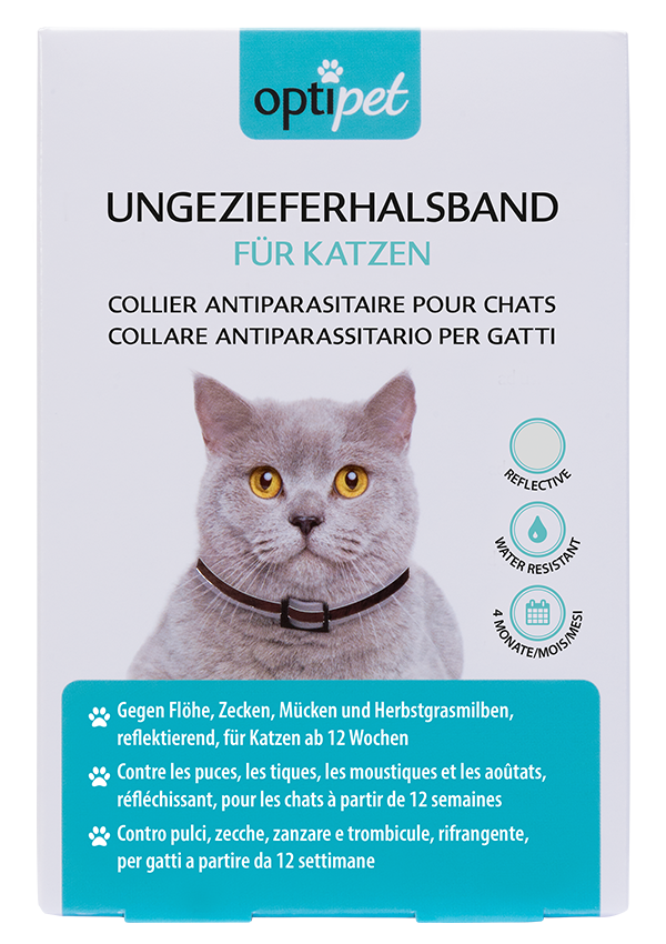 collier antiparasitaire pour chats